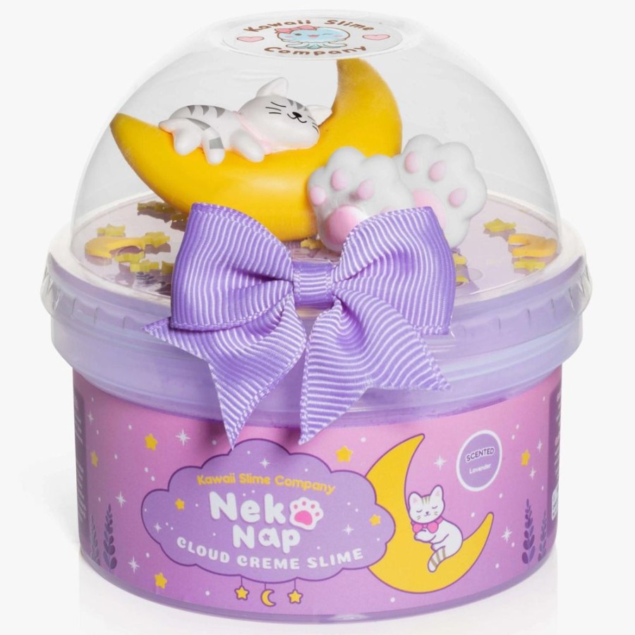 Novelty Kawaii Slime Company | Neko Nap Cloud Creme Slime