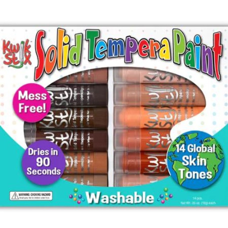 Arts & Crafts The Pencil Grip, Inc. | Kwik Stix Global Skin Tones 14Pk