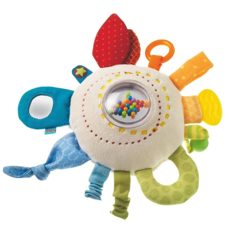 Infant & Toddler Habermaass Corp Inc. | Rainbow Round Teether Cuddly Toy