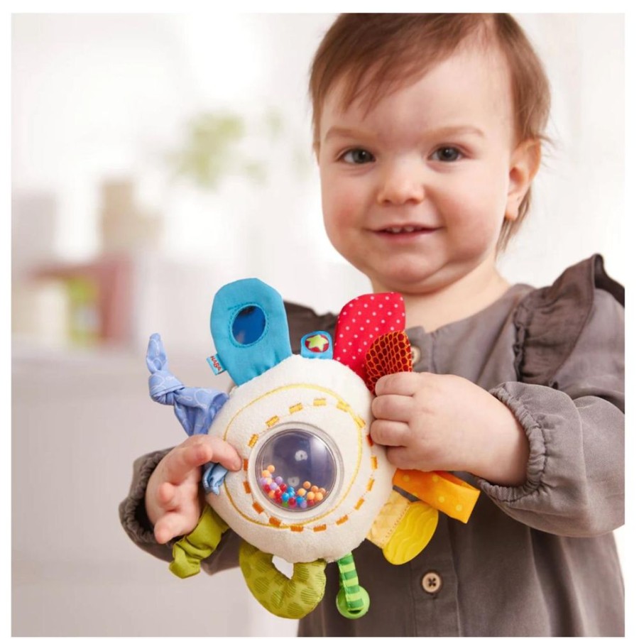 Infant & Toddler Habermaass Corp Inc. | Rainbow Round Teether Cuddly Toy