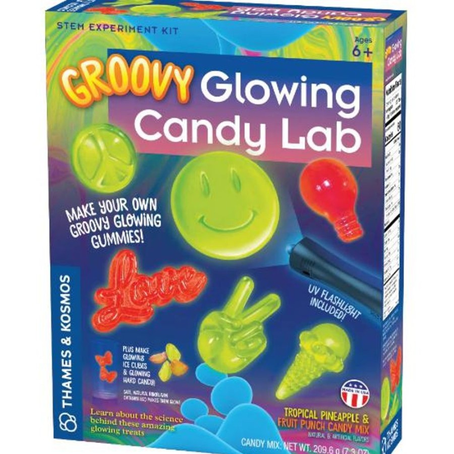 Arts & Crafts Thames & Kosmos | Groovy Glowing Candy Lab