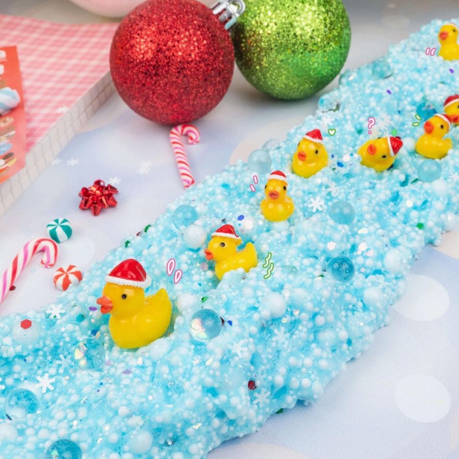 Seasonal Kawaii Slime Company | Christmas Squeaky Clean Bubble Bath Foam Slime