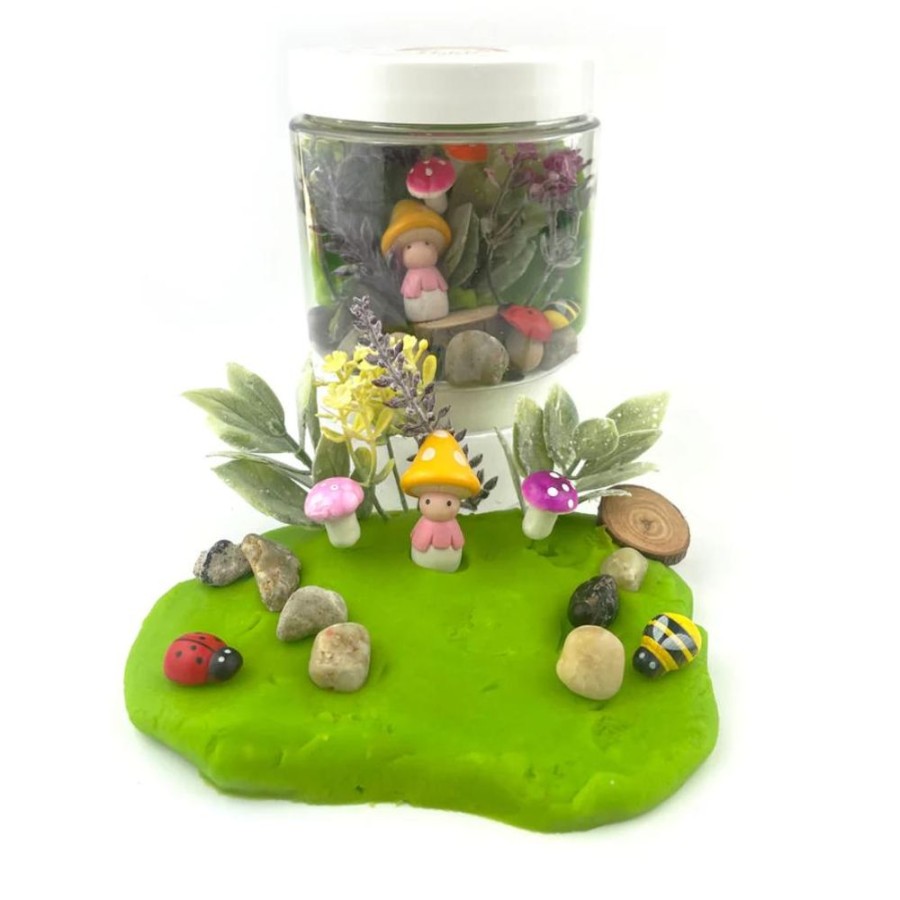 Arts & Crafts EGKD KidDoughs | Hidden Garden Playdough-To-Go Kit