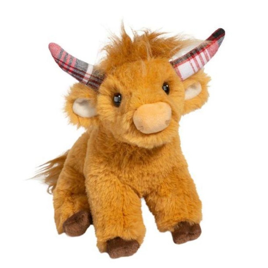 Seasonal Douglas Cuddle Toys, Inc. | Holiday Highland Cow Mini Softy