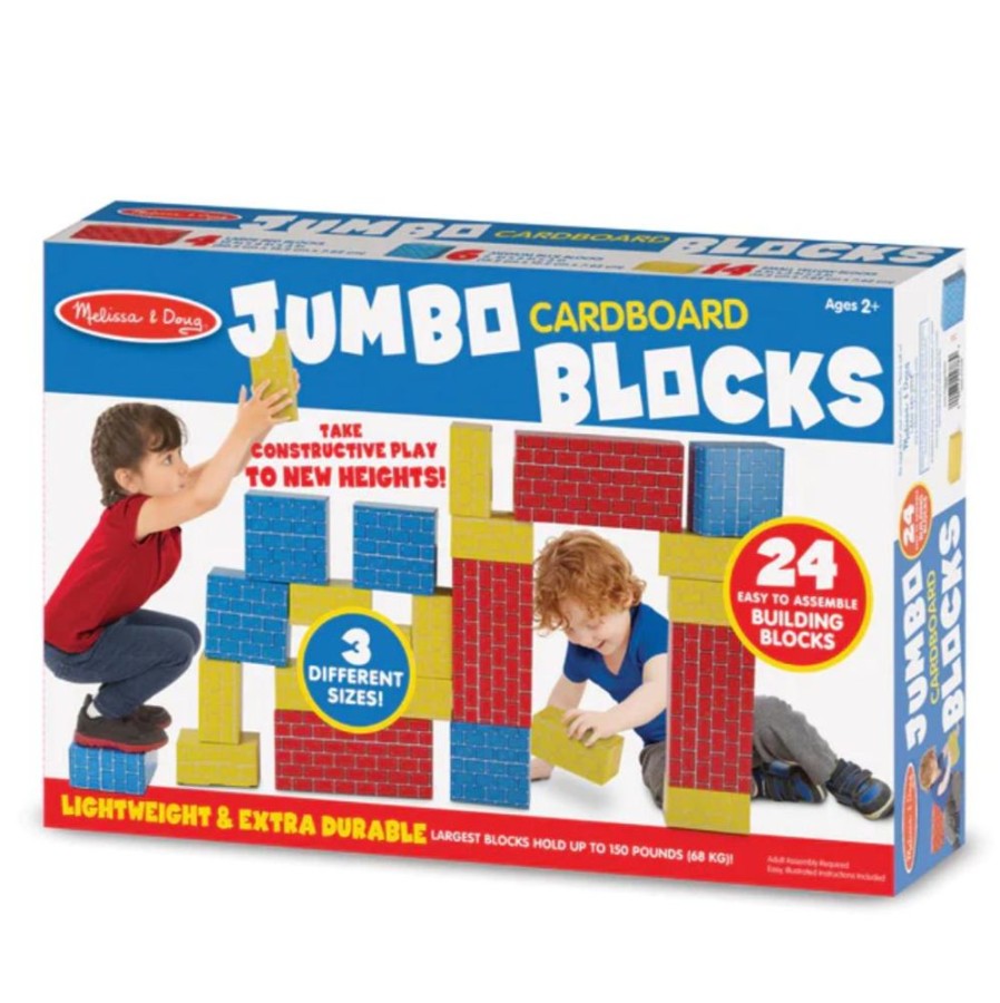 Construction Melissa & Doug | Jumbo Cardboard Blocks