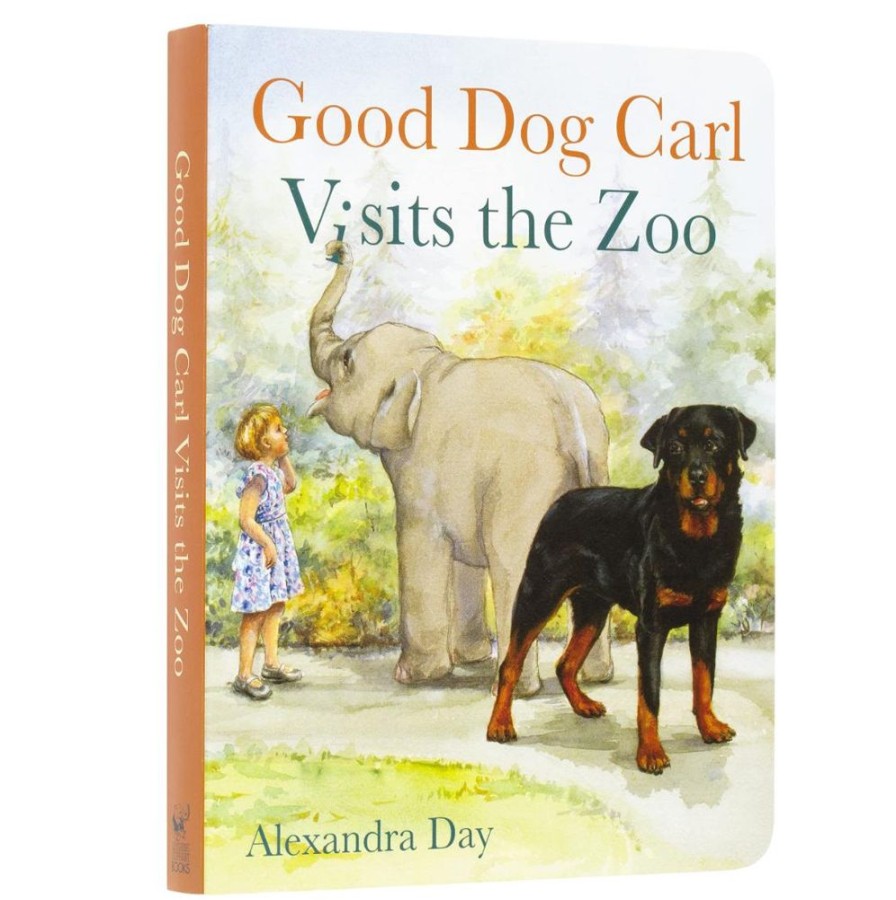 Books Hachette Book Group USA | Good Dog Carl Visits The Zoo Board Book