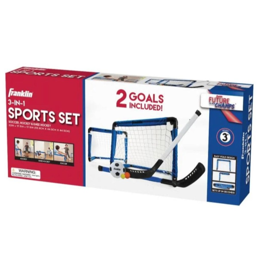 Active & Outdoor Franklin Sports | 3-In-1 Indoor Sports Set