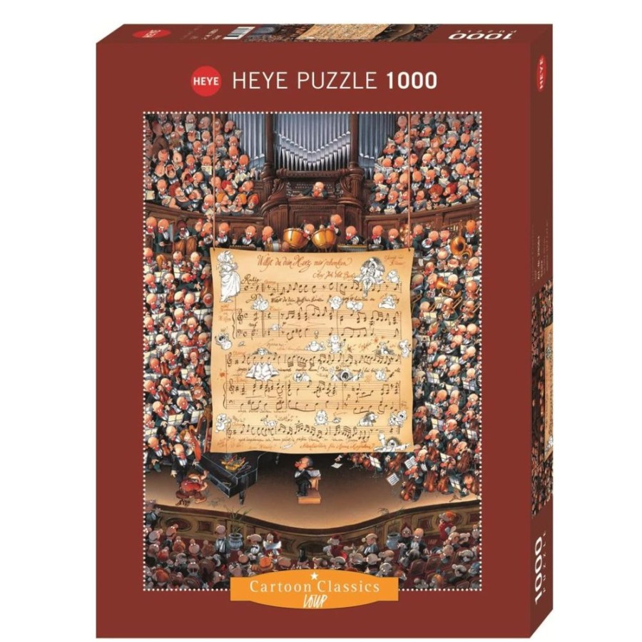 Puzzles Autruche | Score Loup 1000Pc