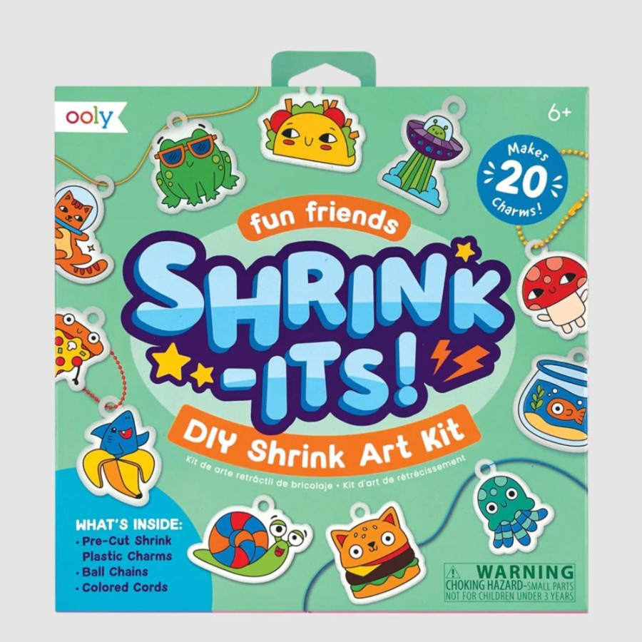 Arts & Crafts Ooly dba International Arrivals | Shrink-Its! Fun Friends