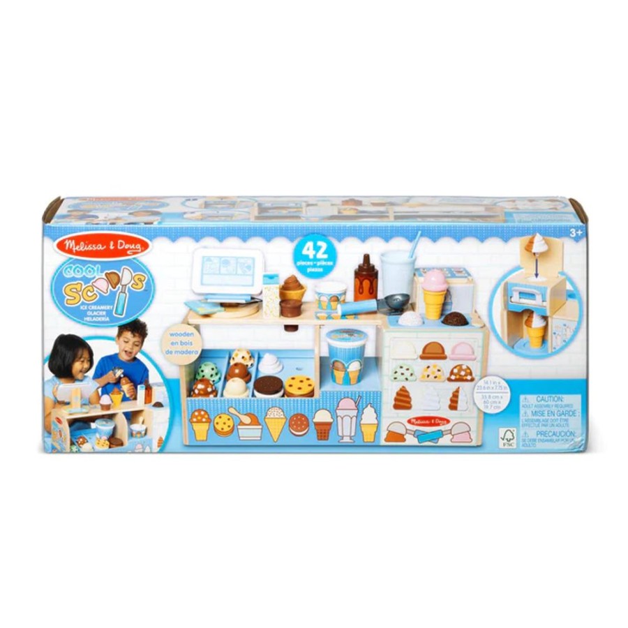 Pretend Play Melissa & Doug | Cool Scoops Ice Creamery