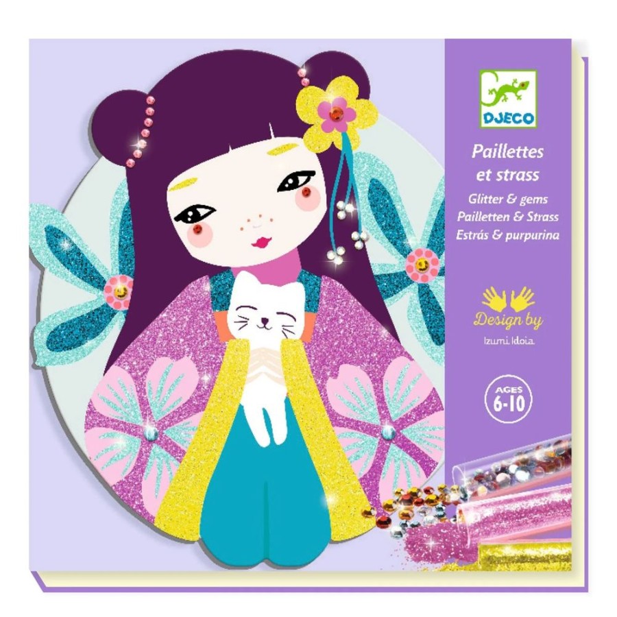 Arts & Crafts Djeco - US | Onnanoko Glitter & Jewel Boards