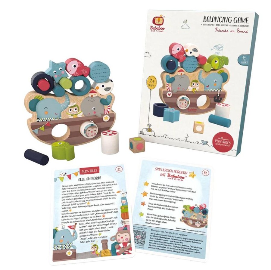 Infant & Toddler Kaiserberge Inc. DBA Bababoo & Friends | Friends On Board Balancing Game