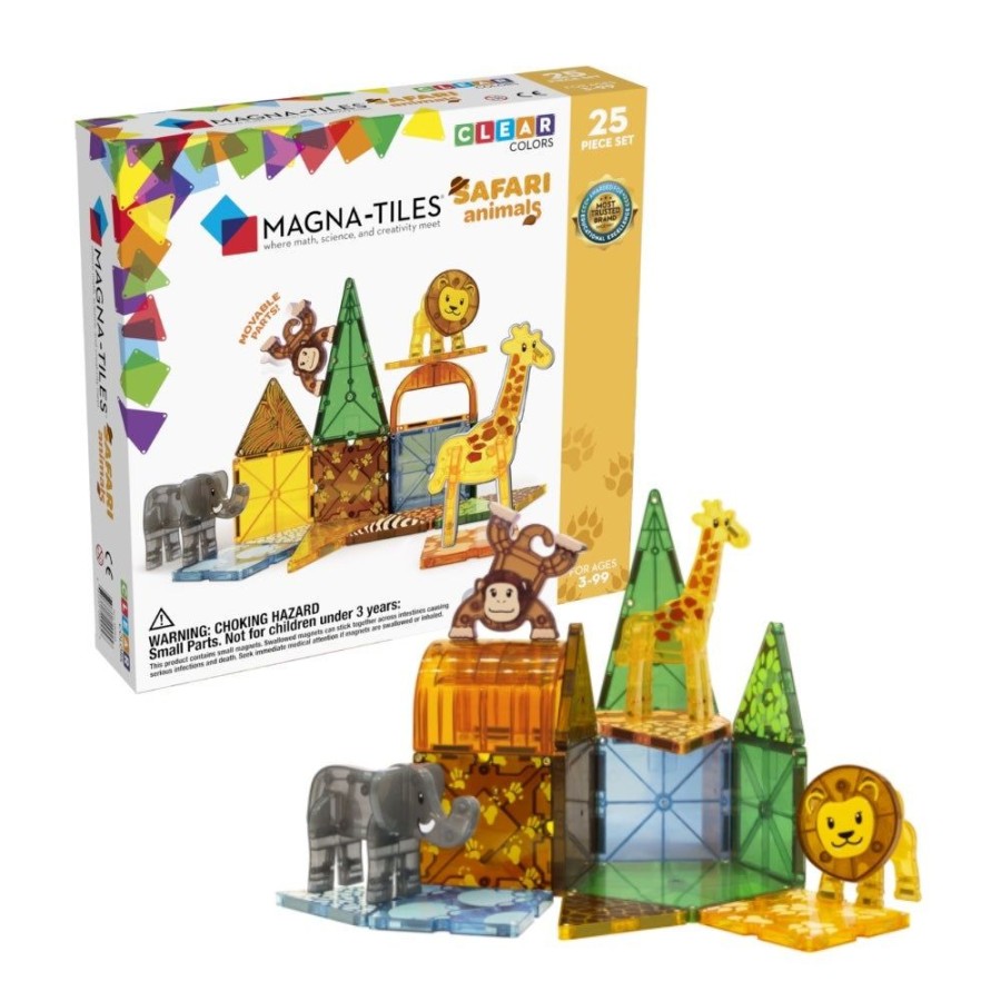 Construction Magna-Tiles | Safari Animals 25Pc