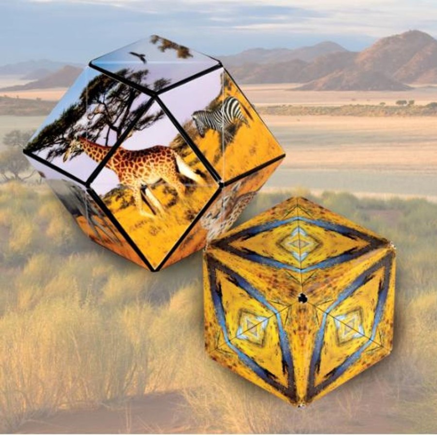 Novelty Fun in Motion Toys | Shashibo Cube Wild Savanna