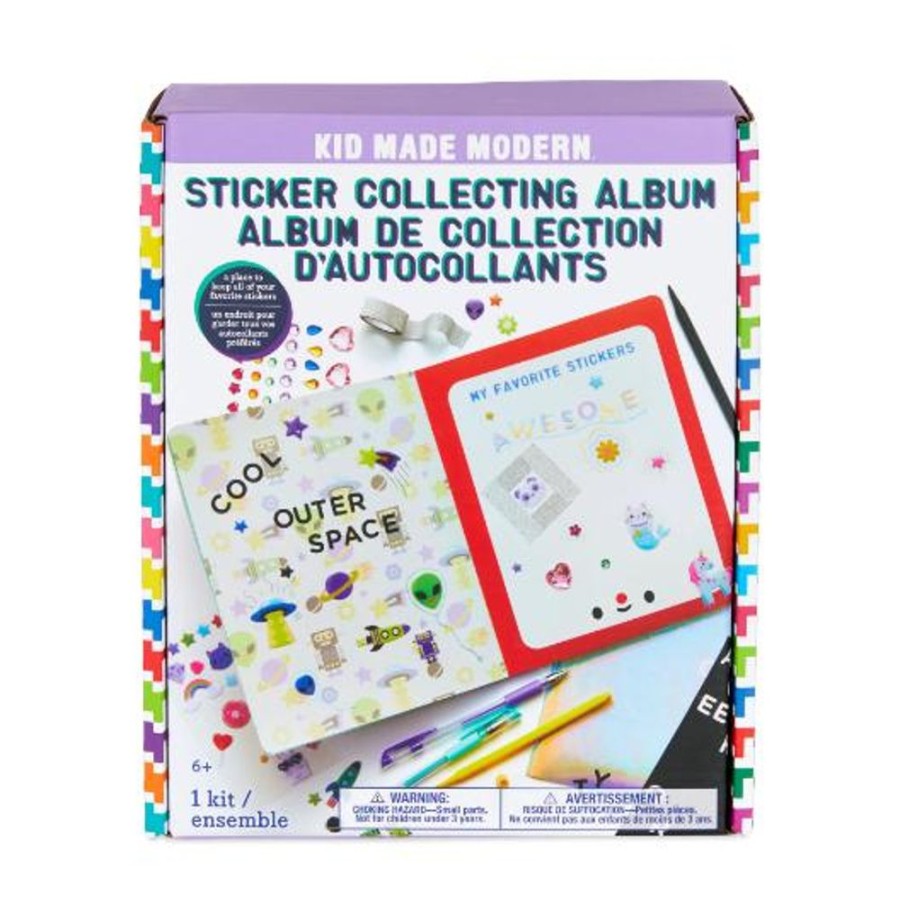 Arts & Crafts Hotaling Imports | Kid Made Modern Sticker Collecting Album