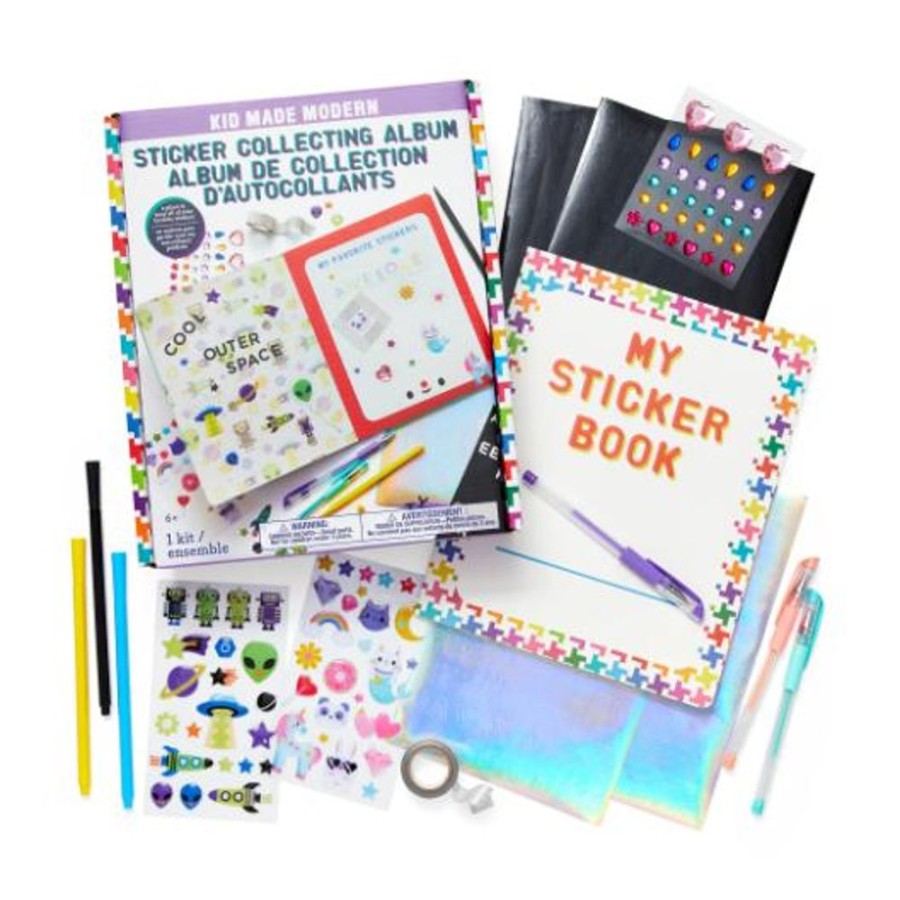 Arts & Crafts Hotaling Imports | Kid Made Modern Sticker Collecting Album