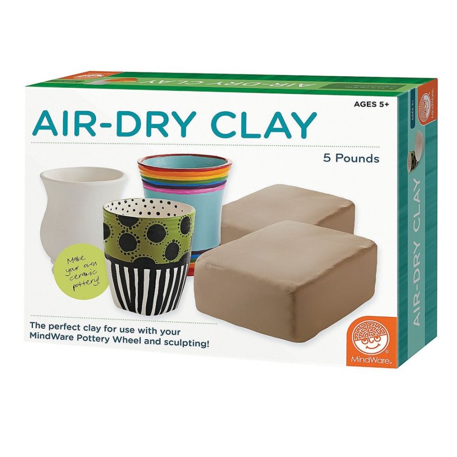 Arts & Crafts MindWare Wholesale | Air Dry Clay 5Lb