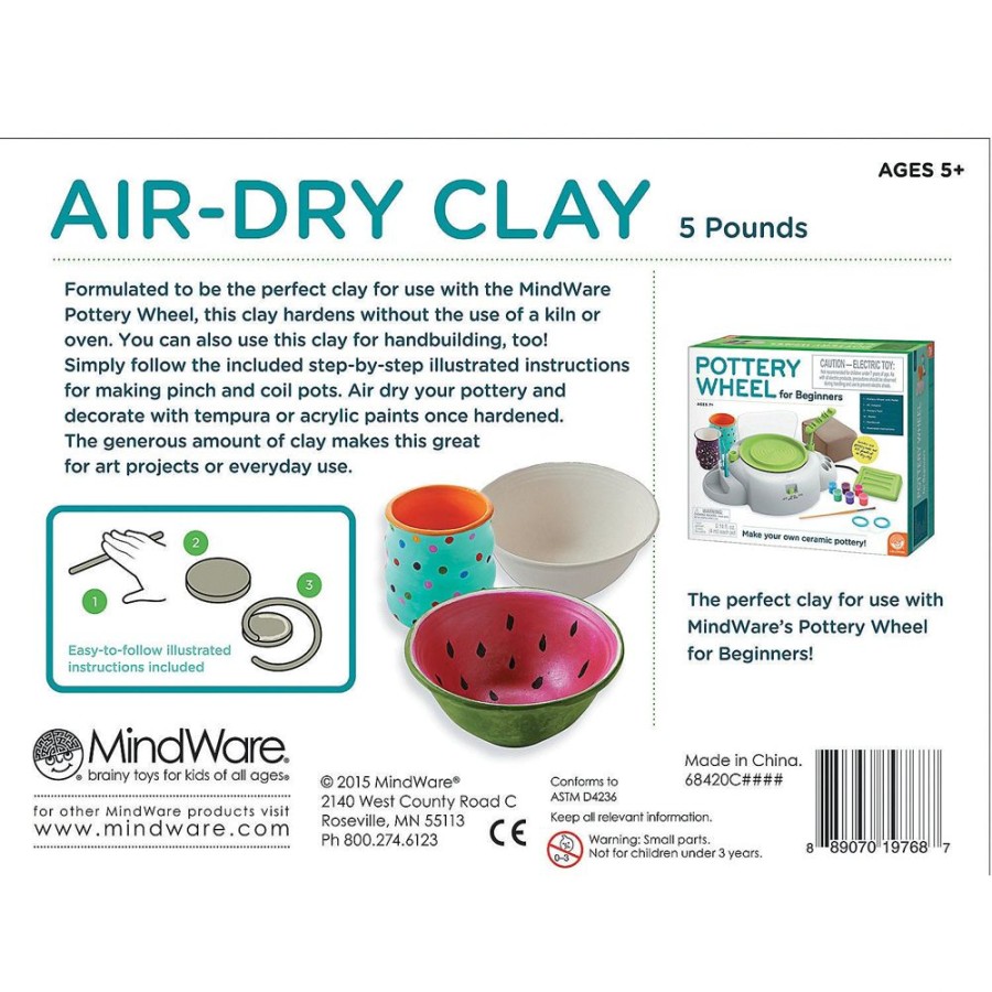 Arts & Crafts MindWare Wholesale | Air Dry Clay 5Lb