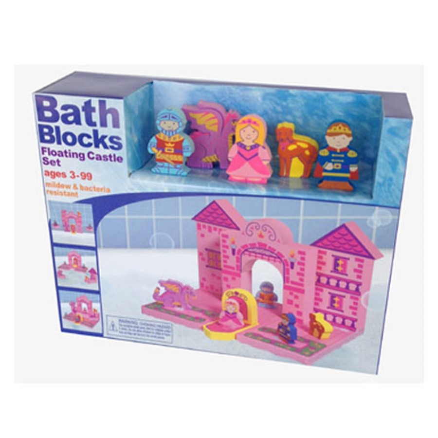 Infant & Toddler Just Think Toys, Inc. | Bathblocks Floating Castle Set