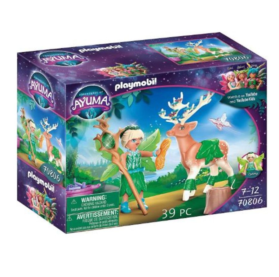 Pretend Play Playmobil USA, Inc. | 70806 Forest Fairy With Soul Animal