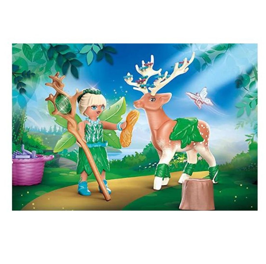 Pretend Play Playmobil USA, Inc. | 70806 Forest Fairy With Soul Animal