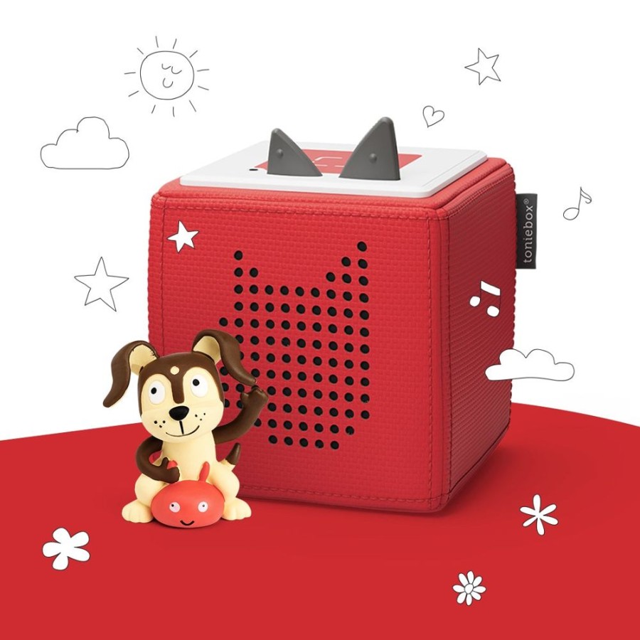 Music Tonies | Toniebox Playtime Puppy Starter Set (Red)