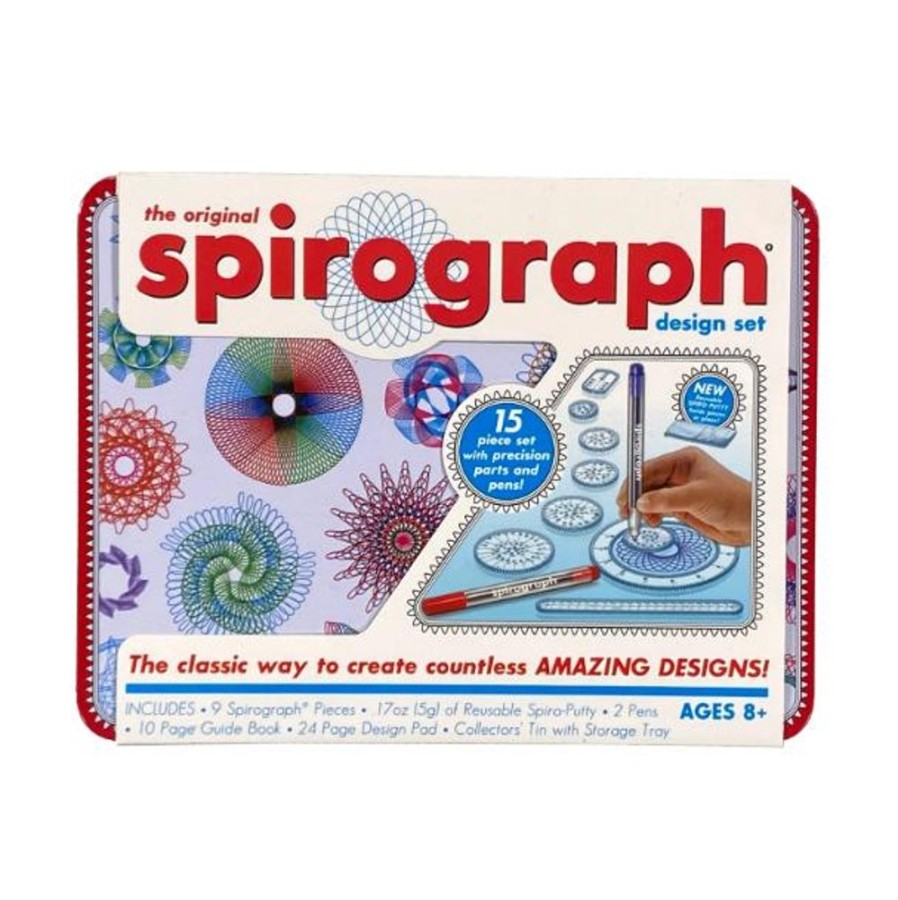 Arts & Crafts Play Monster LLC dba Patch | Spirograph Design Set Tin