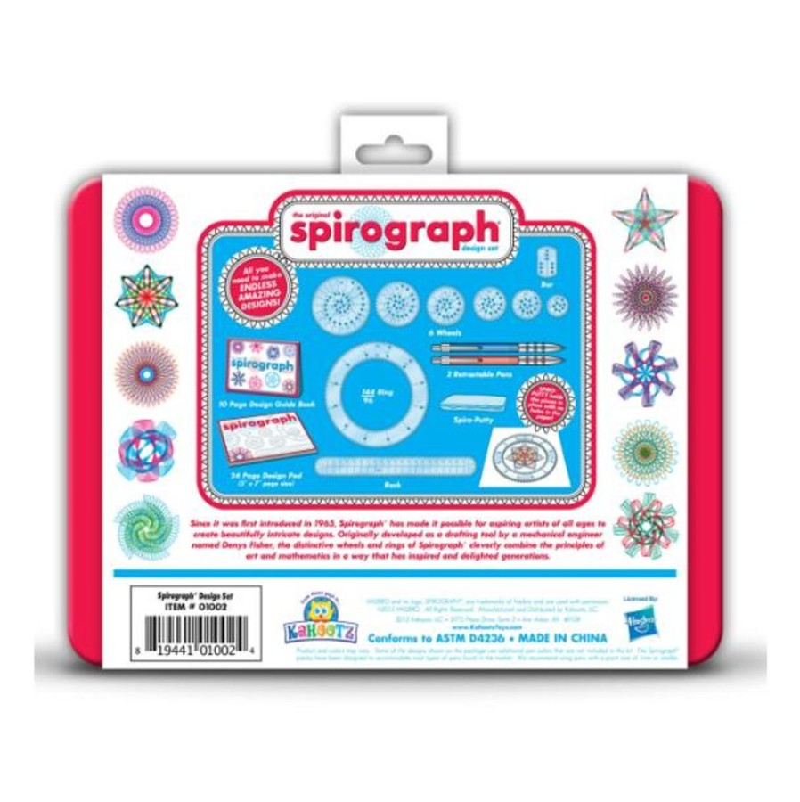 Arts & Crafts Play Monster LLC dba Patch | Spirograph Design Set Tin