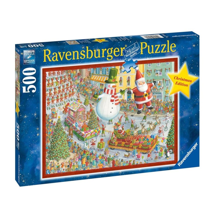 Puzzles Ravensburger | 17460 Here Comes Christmas 500 Pc