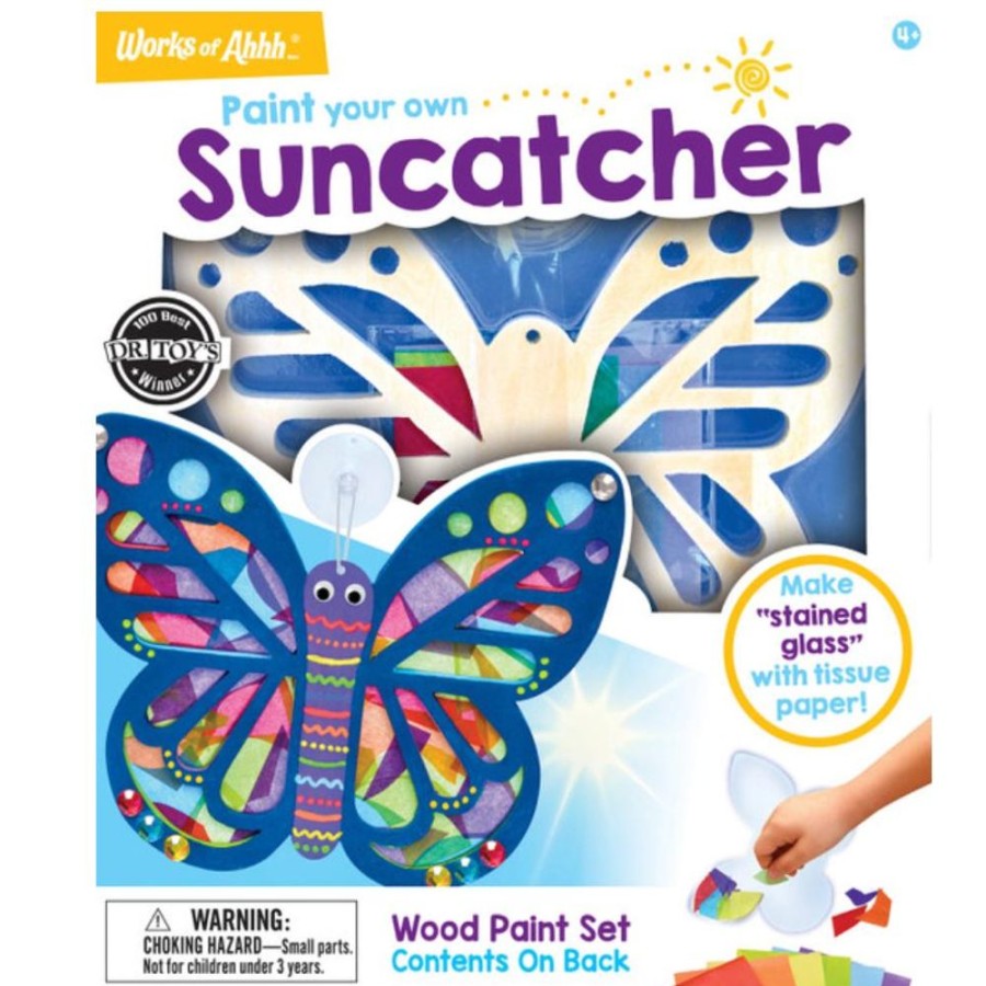 Arts & Crafts MasterPieces Puzzle Company | Classic Wood Paint Kit - Suncatcher