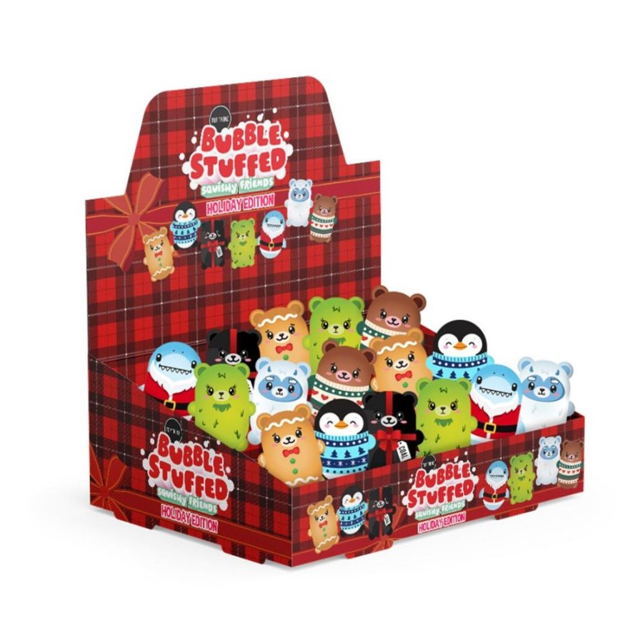 Seasonal Top Trenz, Inc. dba Undee Bandz | Bubble Stuffed Squishy Friend Holiday Edition