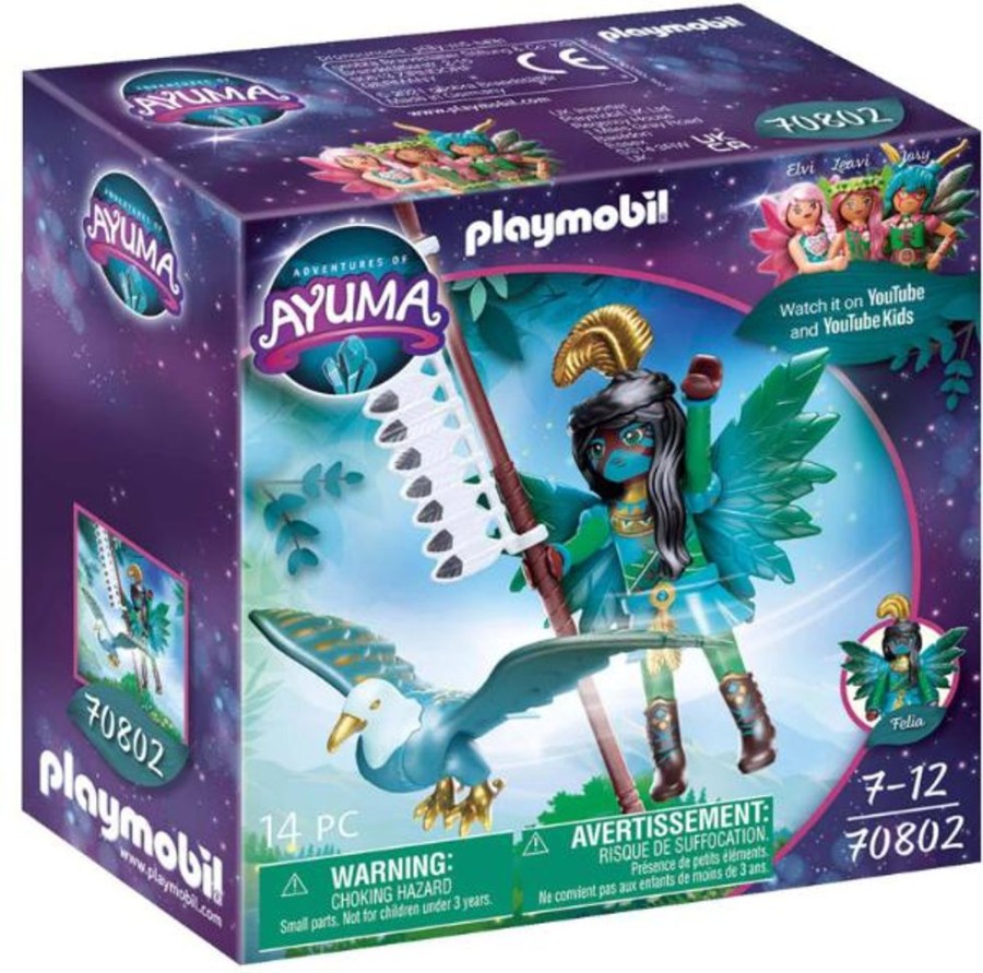 Pretend Play Playmobil USA, Inc. | 70802 Knight Fairy W/ Soul Animal