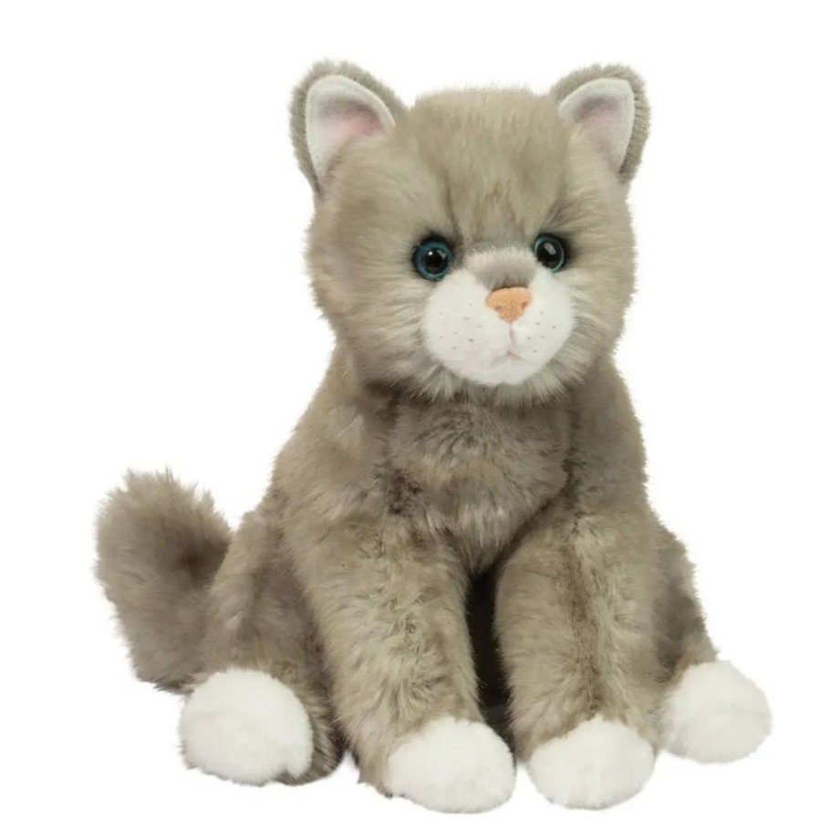 Plush & Puppets Douglas Cuddle Toys, Inc. | Rita Floppy Light Gray Cat