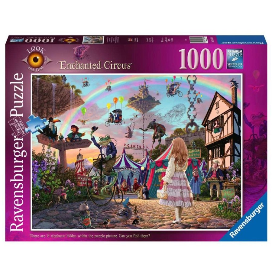 Puzzles Ravensburger | 17482 Look & Find: Enchanted Circus 1000 Pc