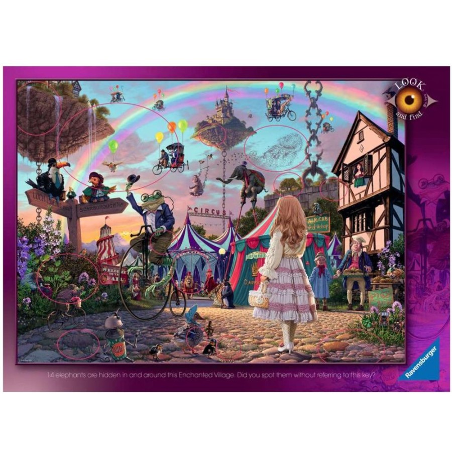 Puzzles Ravensburger | 17482 Look & Find: Enchanted Circus 1000 Pc