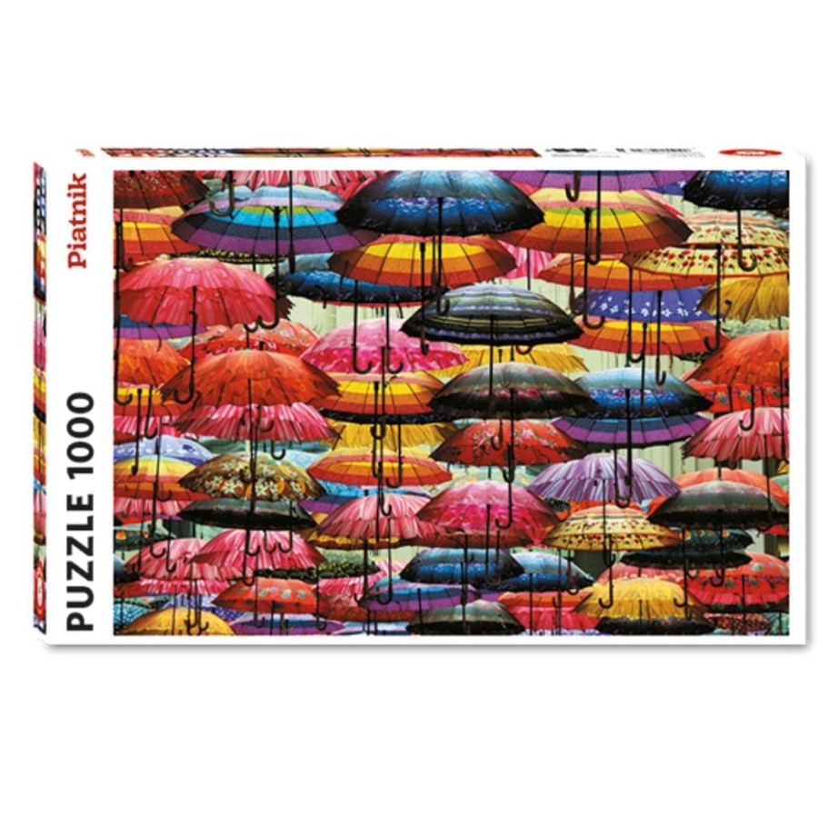 Puzzles Autruche | Colorful Umbrellas 1000Pc