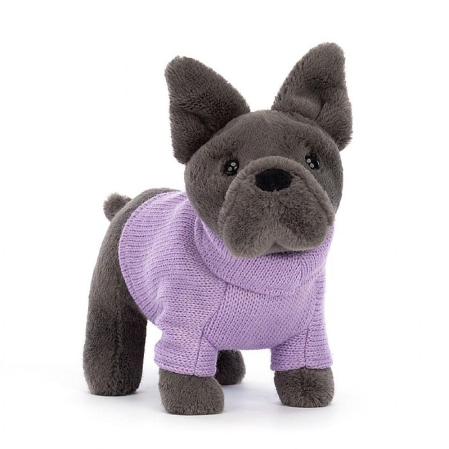 Plush & Puppets Jellycat, Inc. | Sweater French Bulldog - Purple