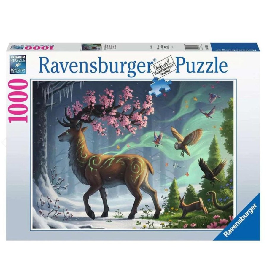 Puzzles Ravensburger | 17385 Deer Of Spring 1000Pc Puzzle