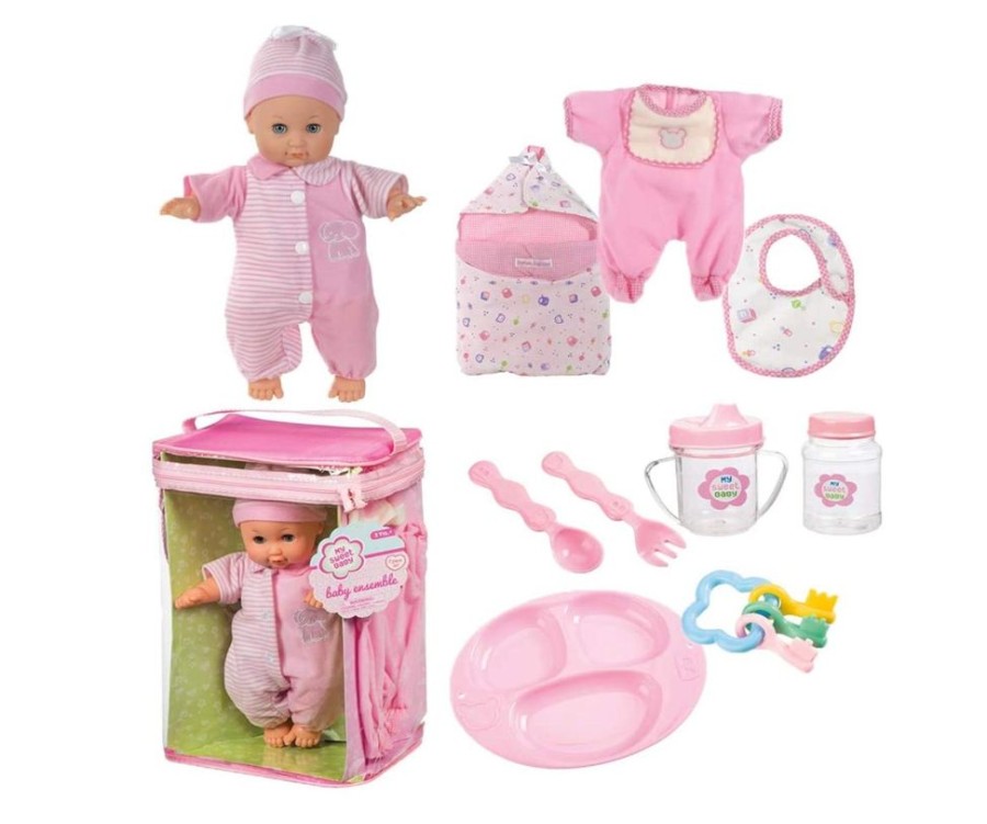 Pretend Play Toysmith | Baby Ensemble Doll & Accessories