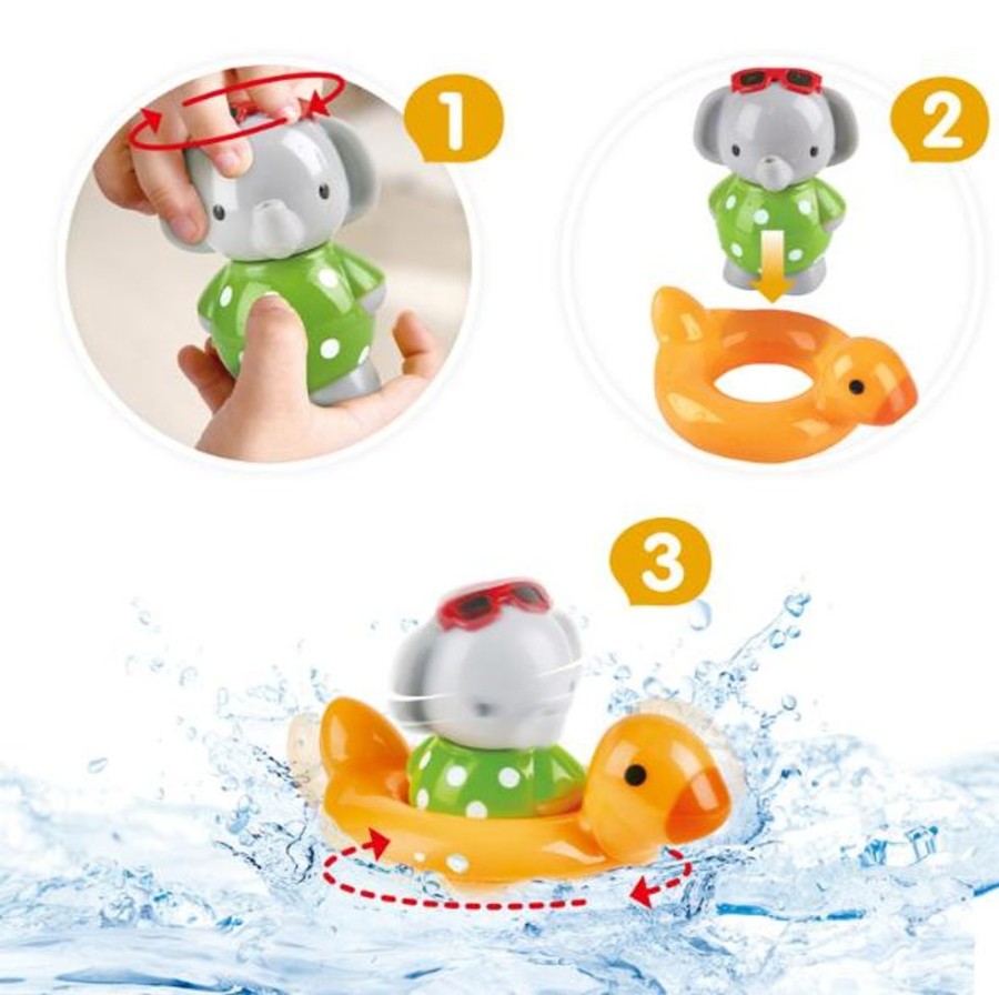 Infant & Toddler HaPe Int. | Spin Splash 'N Swim Elephant