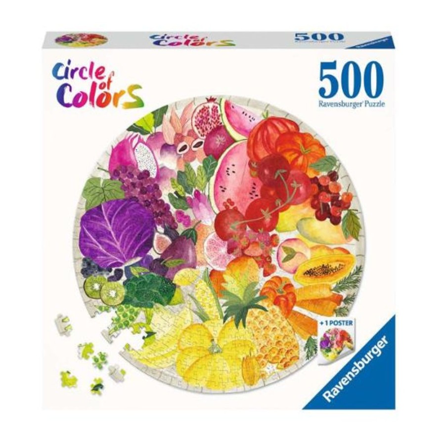 Puzzles Ravensburger | Fruits & Vegetables 500Pc Puzzle