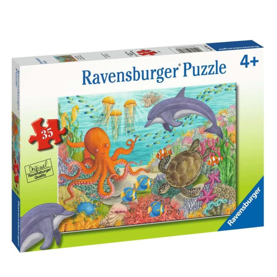 Puzzles Ravensburger | 08780 Ocean Friends 35Pc