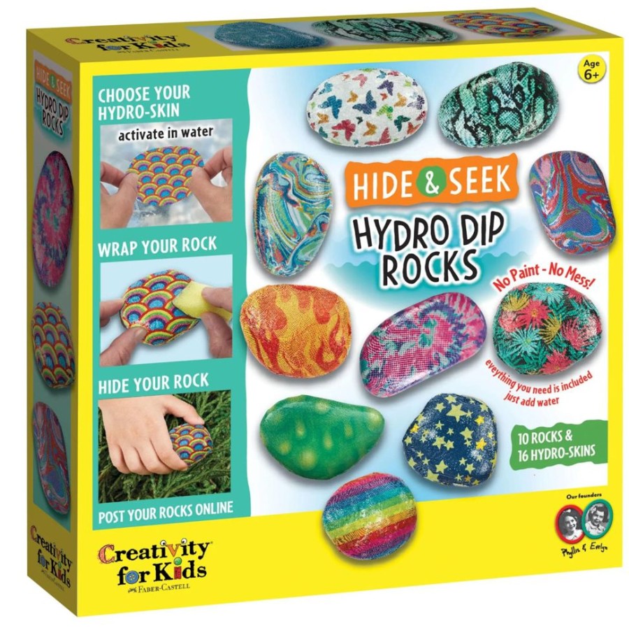 Arts & Crafts Faber-Castell | Hide & Seek Hydro Dip Rocks