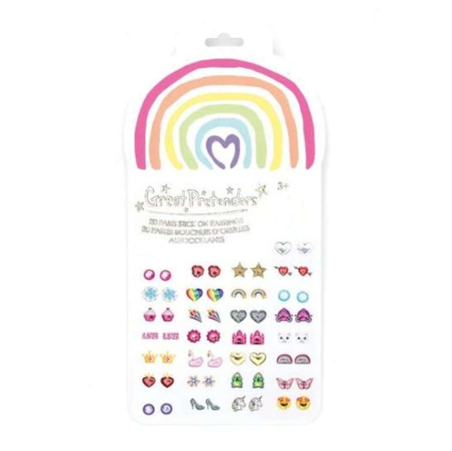 Lifestyle Creative Education of Canada | Rainbow Love Sticker Earrings