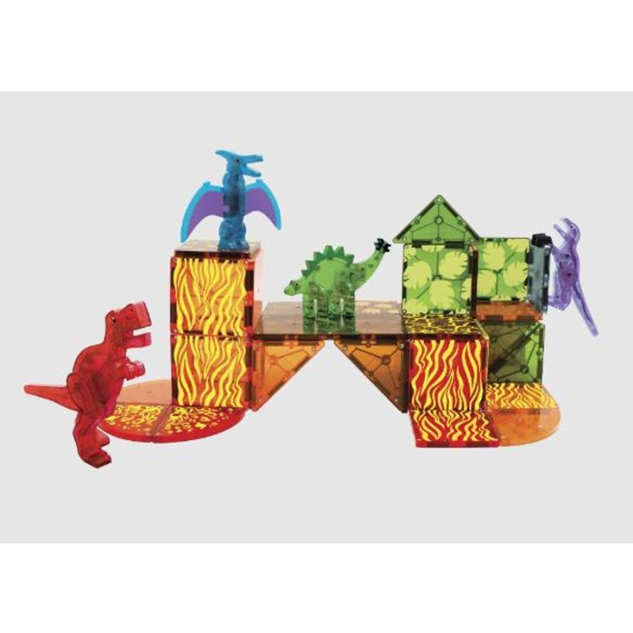 Construction Magna-Tiles | Dino World 40Pc