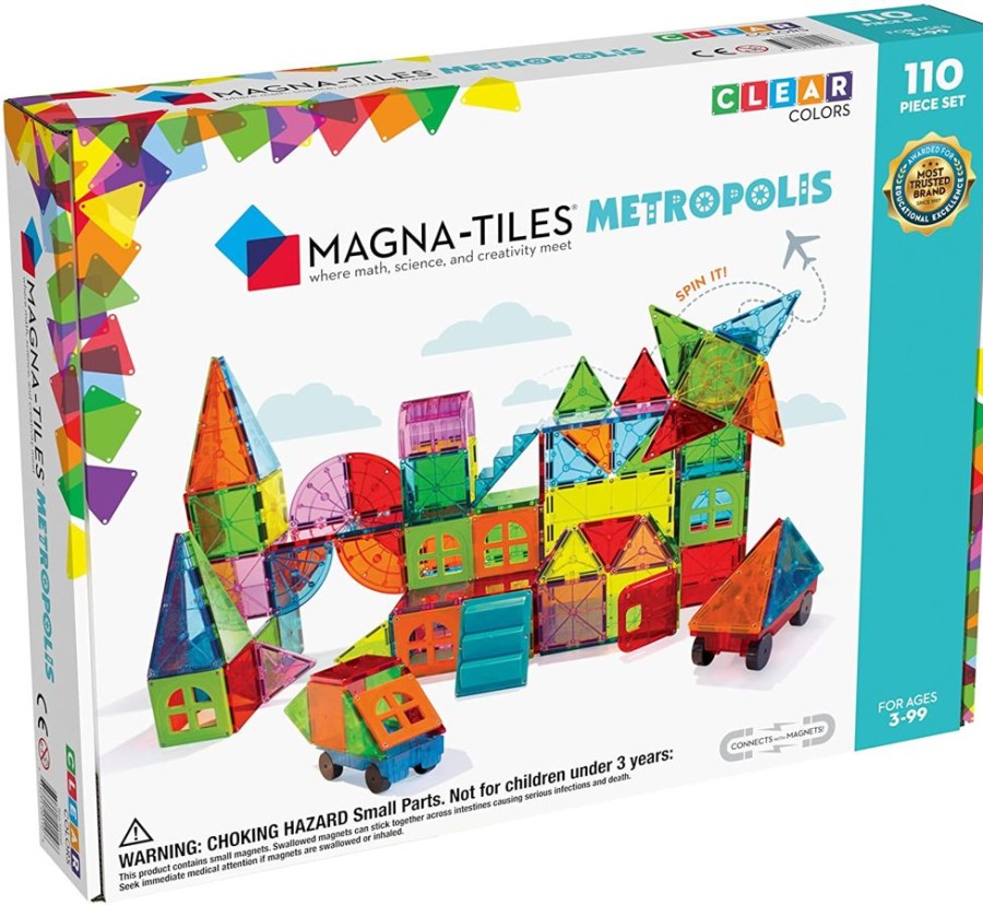 Construction Magna-Tiles | Metropolis 110Pc