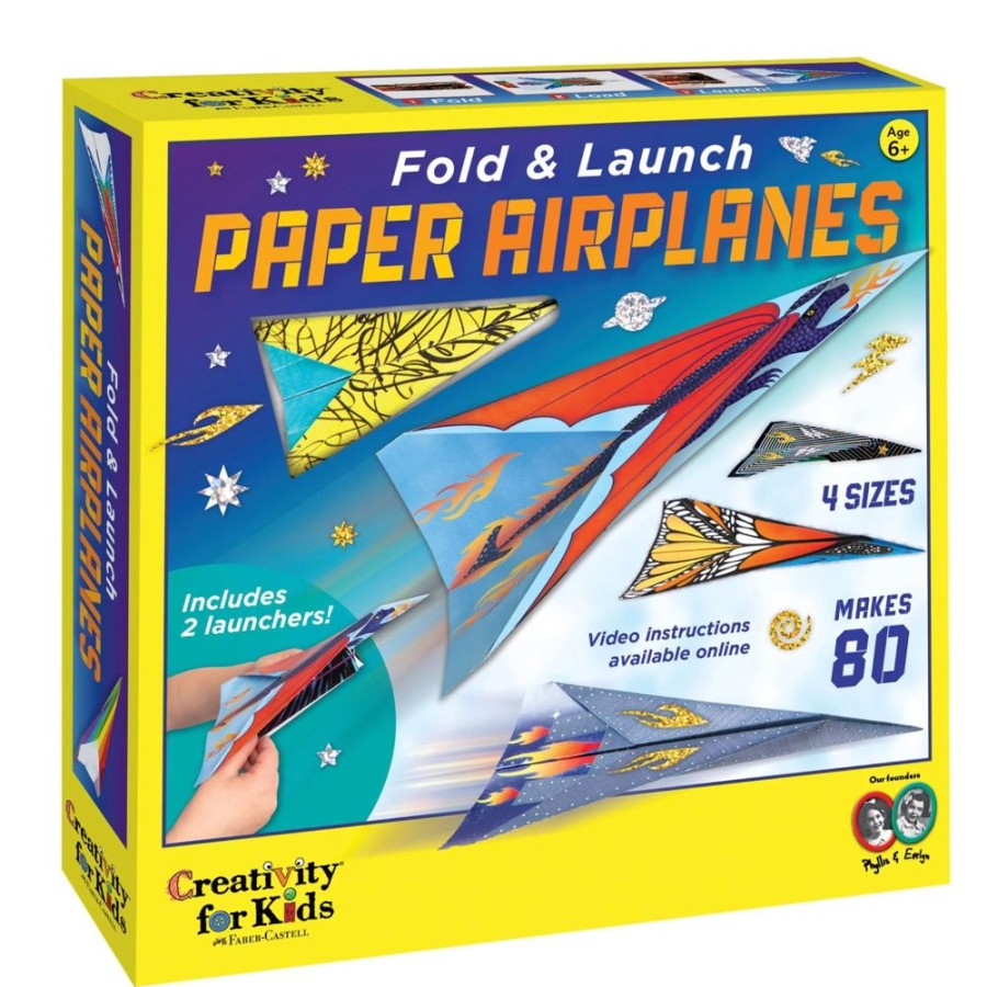 Arts & Crafts Faber-Castell | Fold & Launch Paper Airplanes