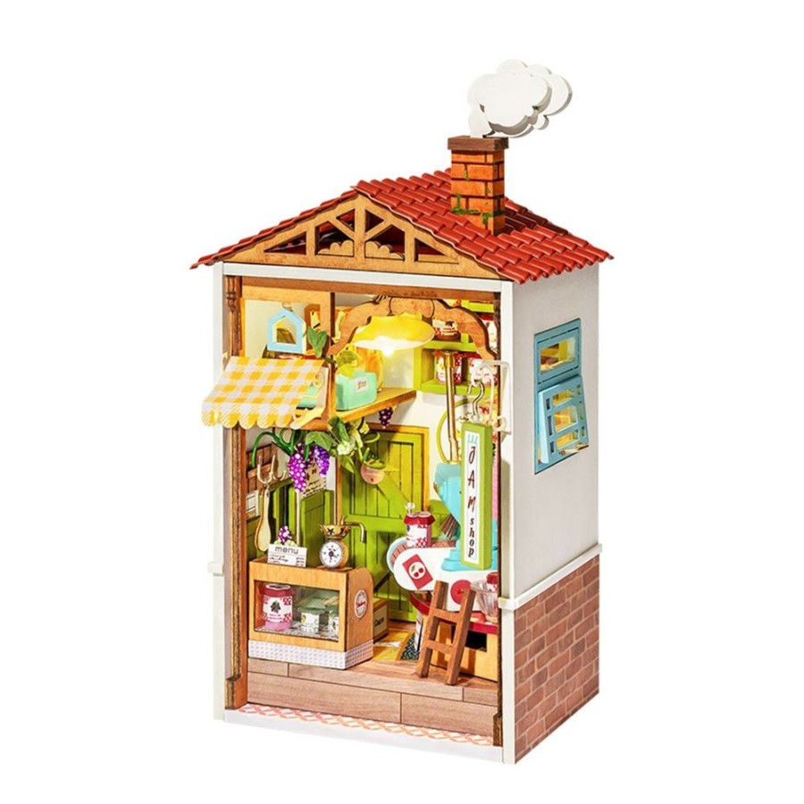 Lifestyle Robotime USA | Diy Miniature Dollhouse Kit: Sweet Jam Shop