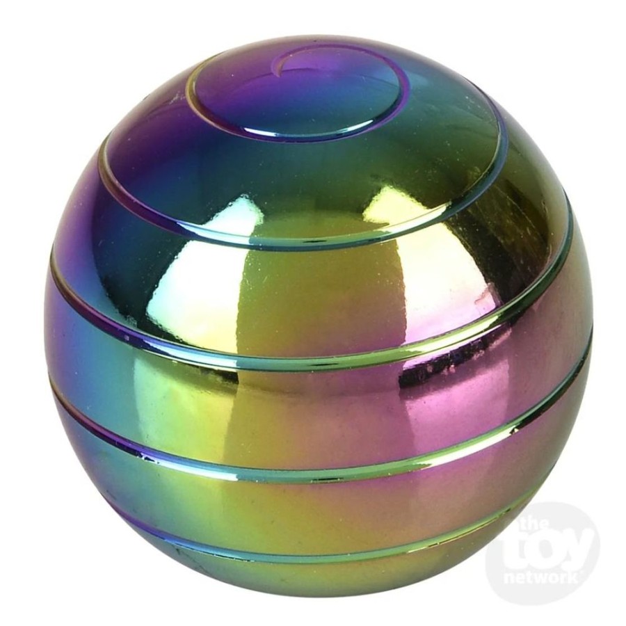 Novelty Rhode Island Novelty dba Toy Network | Rainbow Gyroscope Sphere