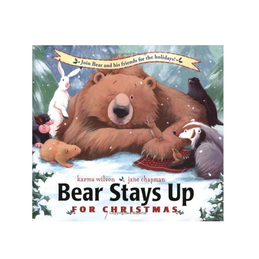 Seasonal Simon & Schuster | Bear Stays Up For Christmas Hc